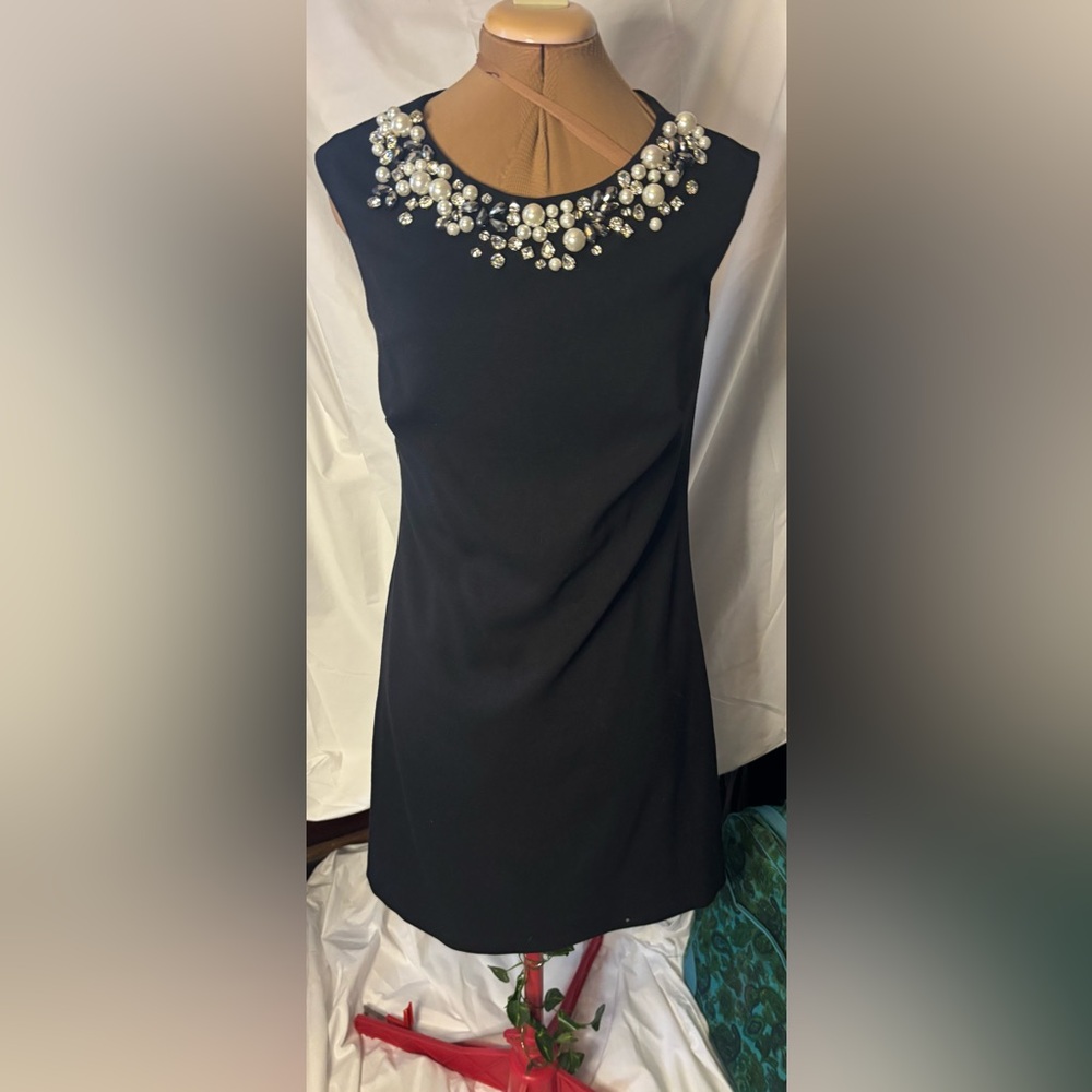 Eliza J Black Dress